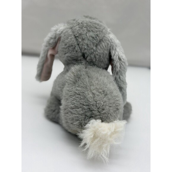 Tyco Bunny Bunny Bunnies Gray 7" Rabbit 1994 Plush Vintage Stuffed Grey Soft Toy - Picture 9 of 11